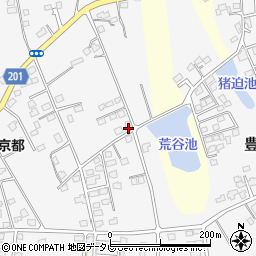 福岡県京都郡みやこ町豊津1310-1周辺の地図