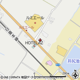 福岡ひびき信用金庫築上町支店周辺の地図