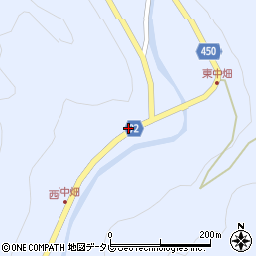 福岡県宮若市三ケ畑255周辺の地図