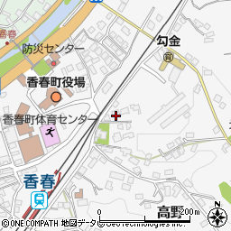 福岡県田川郡香春町高野802周辺の地図
