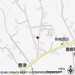 福岡県京都郡みやこ町豊津1605-3周辺の地図