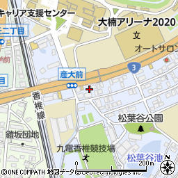 ベラミ松香台周辺の地図