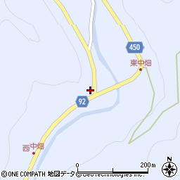 福岡県宮若市三ケ畑225周辺の地図
