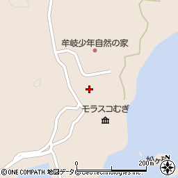 徳島県海部郡牟岐町灘東谷周辺の地図