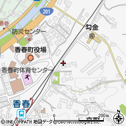 福岡県田川郡香春町高野793-8周辺の地図