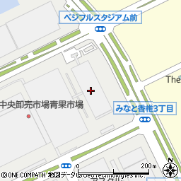 福岡大同青果周辺の地図