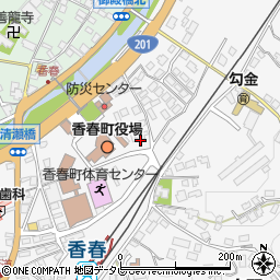 福岡県田川郡香春町高野1003-4周辺の地図