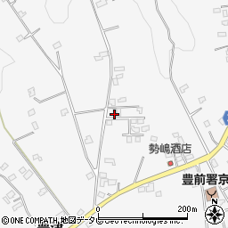 福岡県京都郡みやこ町豊津1584-6周辺の地図