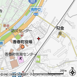 福岡県田川郡香春町高野786-1周辺の地図