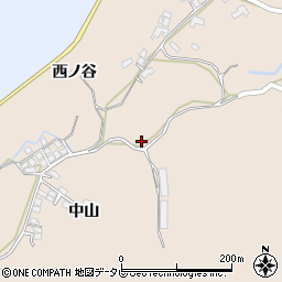 徳島県海部郡牟岐町灘周辺の地図