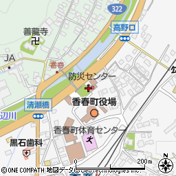 田川警察署香春交番周辺の地図
