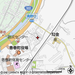 福岡県田川郡香春町高野779-6周辺の地図