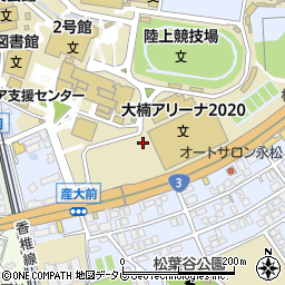 福岡県福岡市東区松香台周辺の地図