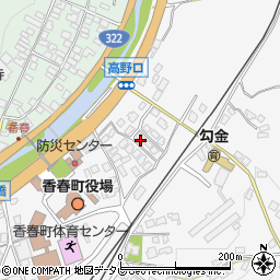 福岡県田川郡香春町高野780-7周辺の地図