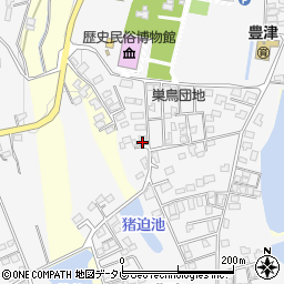 福岡県京都郡みやこ町豊津1120-9周辺の地図