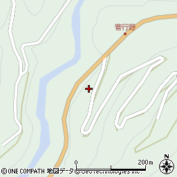 愛媛県上浮穴郡久万高原町本組1617周辺の地図