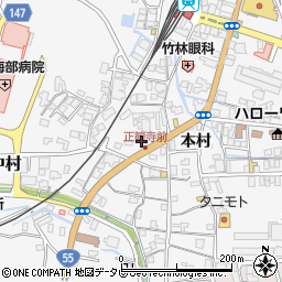 牟岐タクシー周辺の地図
