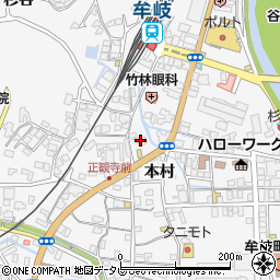徳島県海部郡牟岐町中村本村164周辺の地図