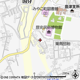 福岡県京都郡みやこ町豊津1121周辺の地図