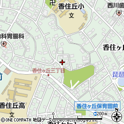 香住ヶ丘2丁目49-2☆akippa駐車場周辺の地図