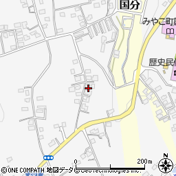 福岡県京都郡みやこ町豊津1265周辺の地図