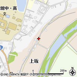 福岡県京都郡みやこ町上坂周辺の地図