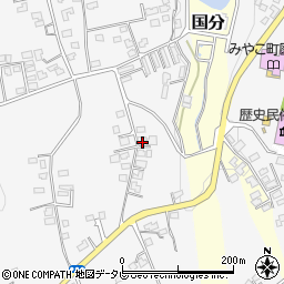 福岡県京都郡みやこ町豊津1265-18周辺の地図