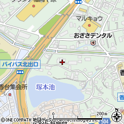 香栄社周辺の地図