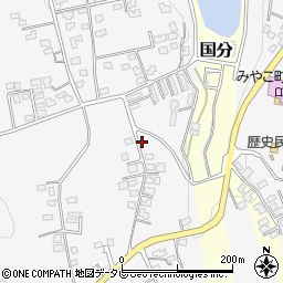 福岡県京都郡みやこ町豊津1265-39周辺の地図