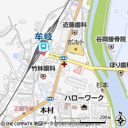 谷本靴店周辺の地図