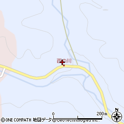 愛媛県上浮穴郡久万高原町直瀬1443周辺の地図