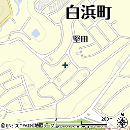 和歌山県西牟婁郡白浜町堅田2399-1910周辺の地図