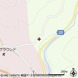 愛媛県伊予市中山町佐礼谷132周辺の地図