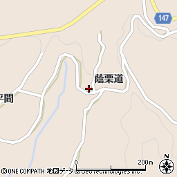 徳島県海部郡牟岐町灘蔭栗道99周辺の地図