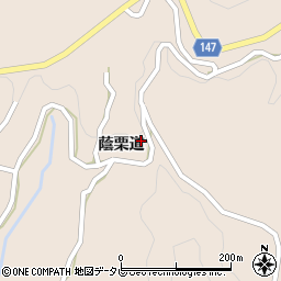 徳島県海部郡牟岐町灘蔭栗道173周辺の地図