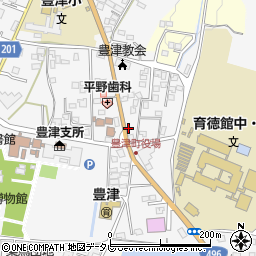 福岡県京都郡みやこ町豊津2203周辺の地図