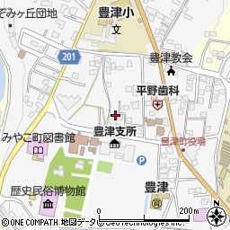 福岡県京都郡みやこ町豊津1127周辺の地図