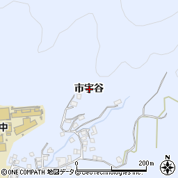 徳島県海部郡牟岐町川長市宇谷周辺の地図