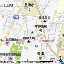 福岡県京都郡みやこ町豊津1127-6周辺の地図