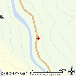和歌山県田辺市五味195周辺の地図
