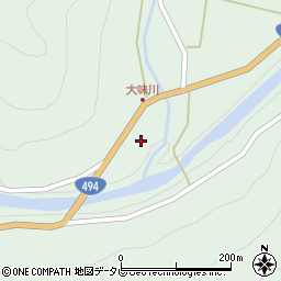 愛媛県上浮穴郡久万高原町本組434周辺の地図