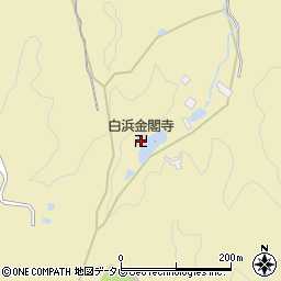 白浜金閣寺周辺の地図