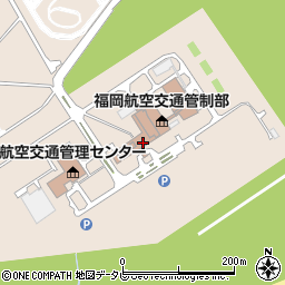 福岡航空交通管制部周辺の地図