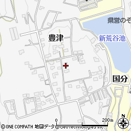 福岡県京都郡みやこ町豊津1352周辺の地図