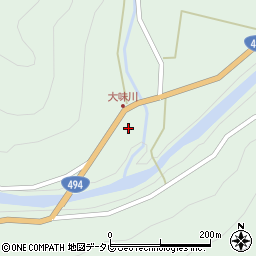 愛媛県上浮穴郡久万高原町本組452周辺の地図