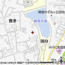 福岡県京都郡みやこ町豊津1245周辺の地図