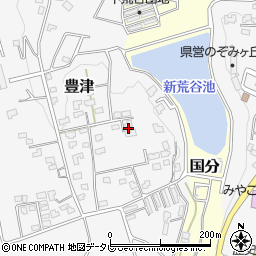 福岡県京都郡みやこ町豊津1363周辺の地図