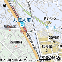 福岡唐原郵便局 ＡＴＭ周辺の地図