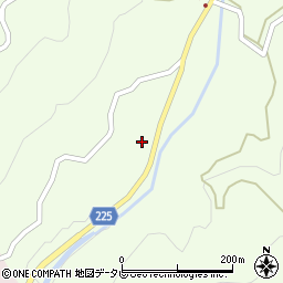 愛媛県伊予市中山町佐礼谷154周辺の地図