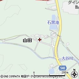 福岡県糟屋郡久山町山田2865周辺の地図